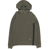 CP Company Khaki Sweat Hooded Hoodie