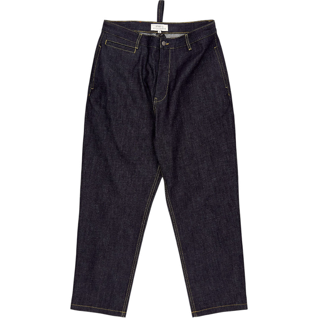 Studio Nicholson Indigo Selvedge Denim Pants