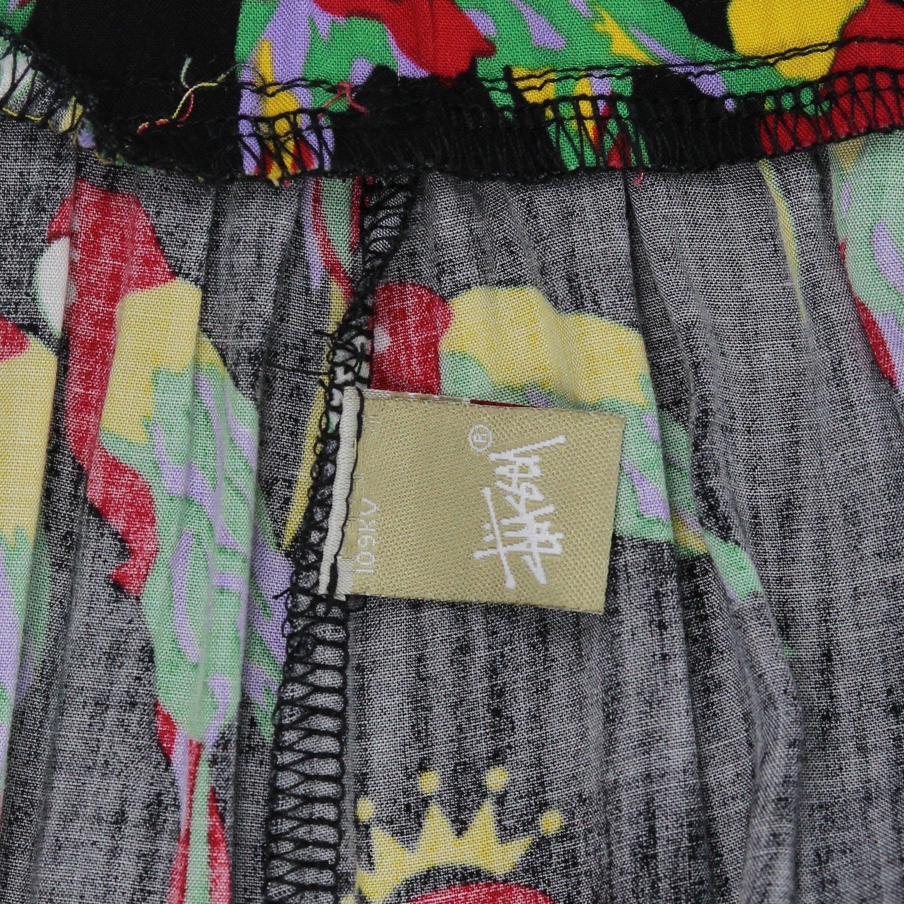 Stussy Multicolour Parrot Print Skirt