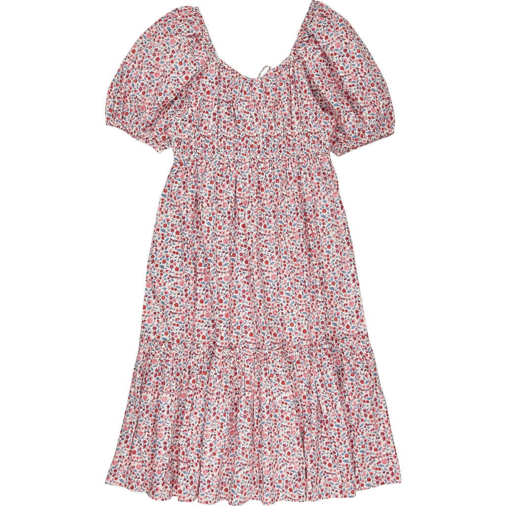 Pink City Prints Multicolour Sweetheart Dress