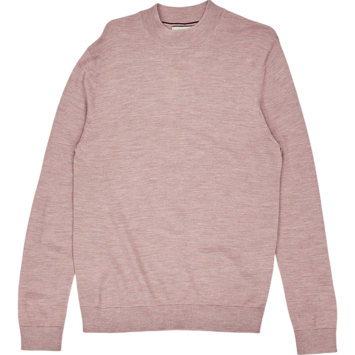 Moss Pink Merino Wool Blend Jumper