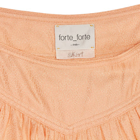 Forte Forte Peach Jacquard Skirt
