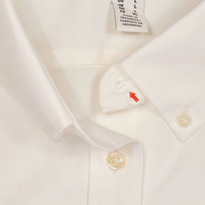 Lands' End White No Iron Oxford Shirt