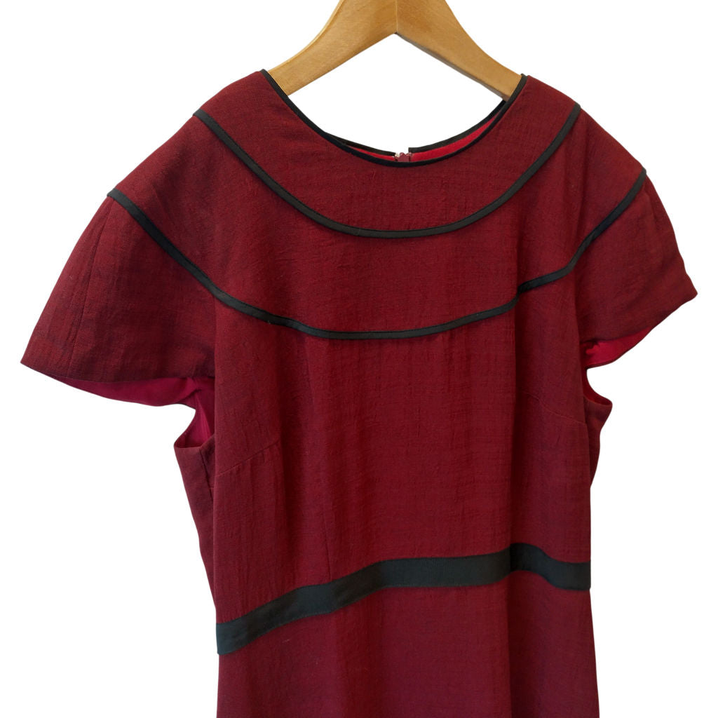 Cefinn Red Midi Dress