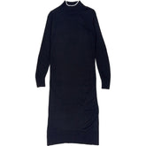 Omnes Black Turtleneck Dress