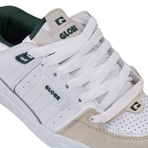Globe White/Green Fusion Trainers