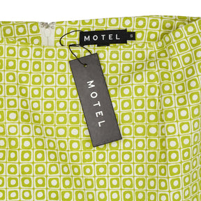 Motel Green Geo Retro IMA Skirt