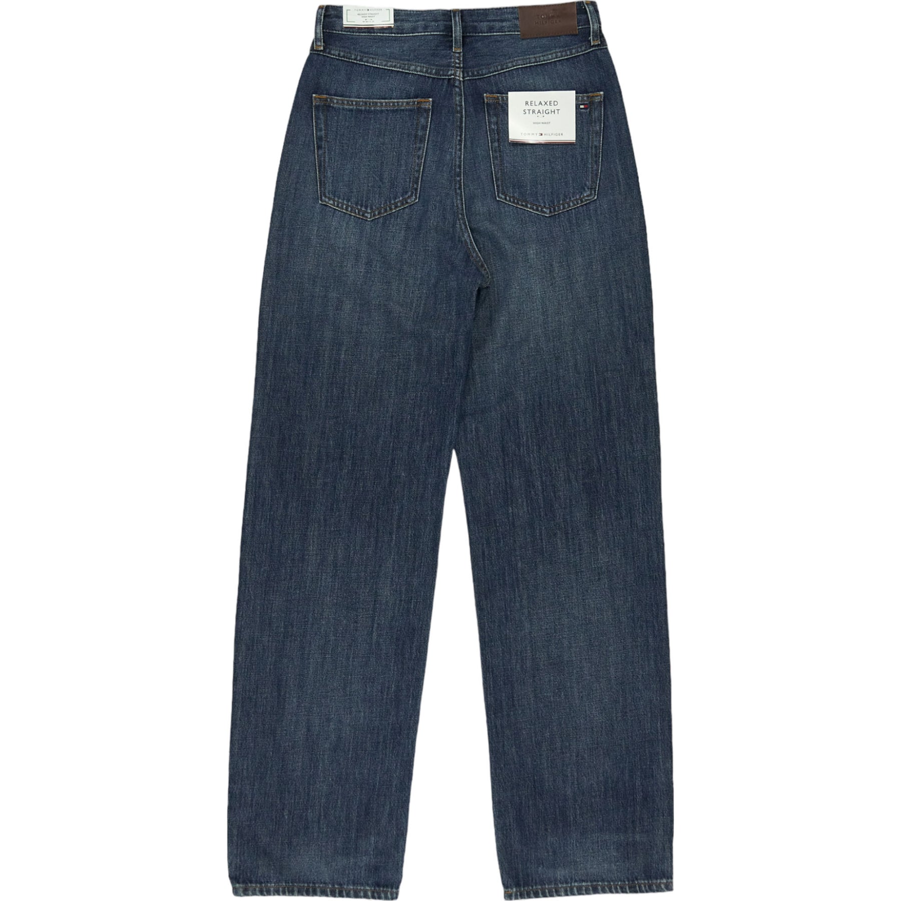 Tommy Hilfiger Blue Relaxed Straight Jeans