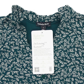 Isabella Oliver Green Sofia Maternity Blouse