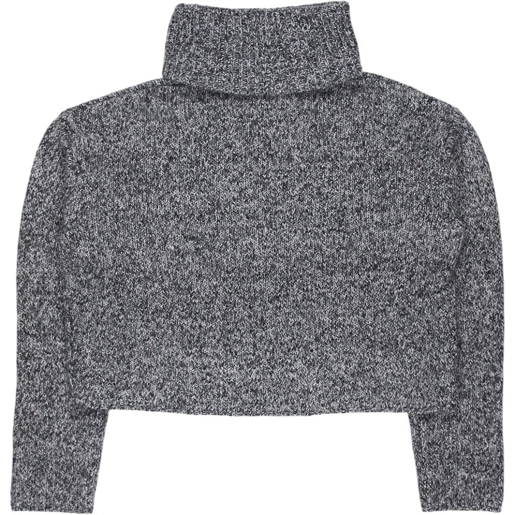 Pull&Bear Grey Turtleneck Knit Jumper