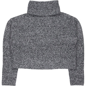 Pull&Bear Grey Turtleneck Knit Jumper