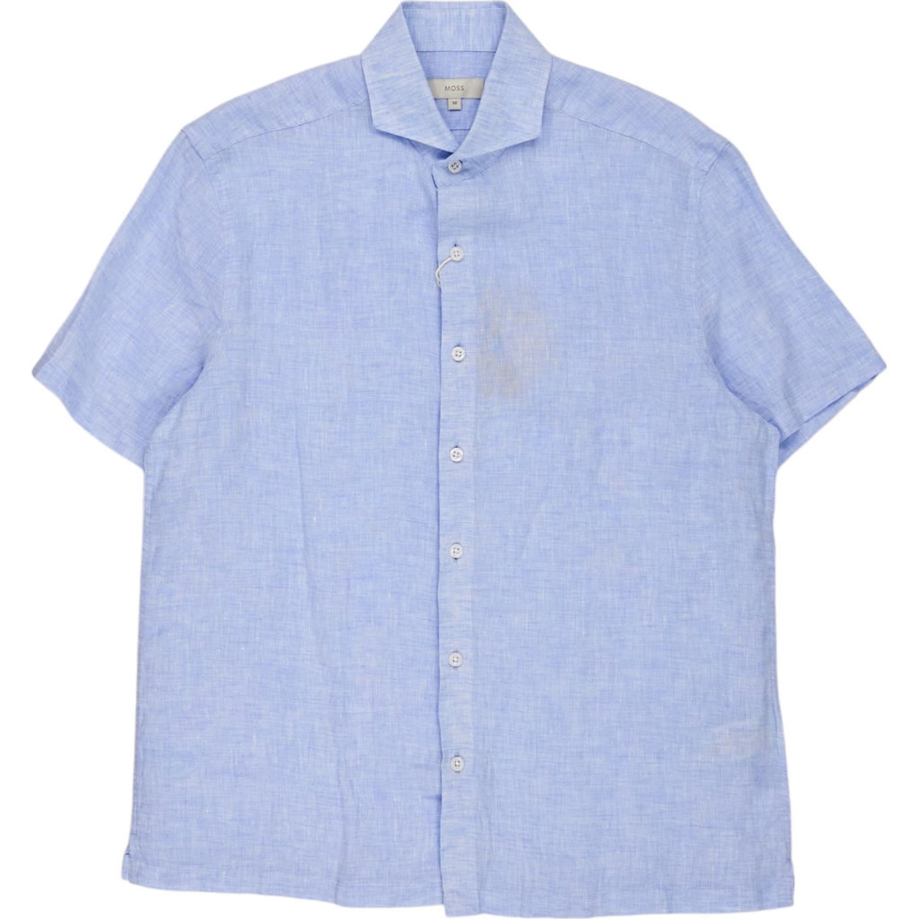 Moss Blue Linen Shirt