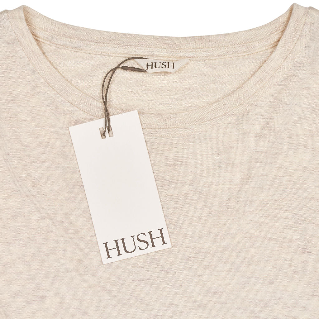 Hush Oatmeal Gillian Wide Jersey Top
