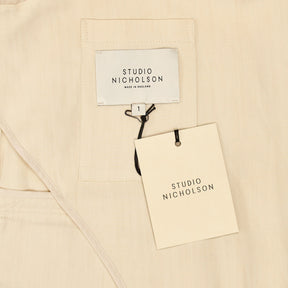 Studio Nicholson Biscuit Filli Double Breasted Jacket
