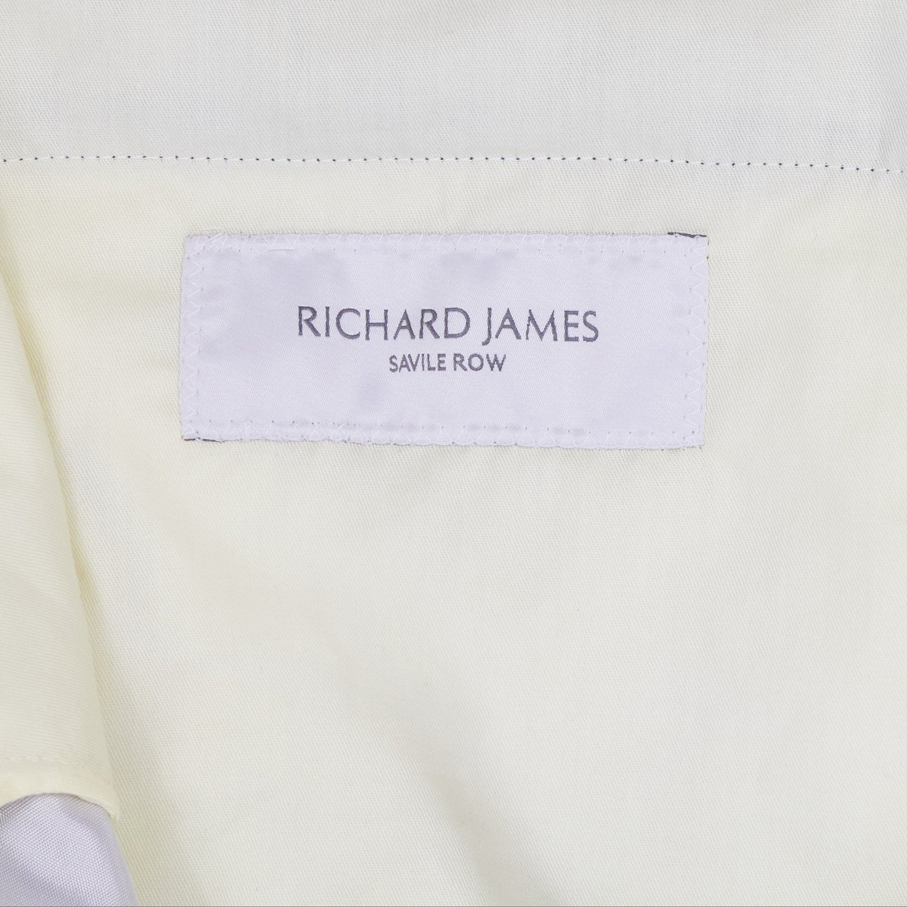 Richard James Blue Check Wool Trousers