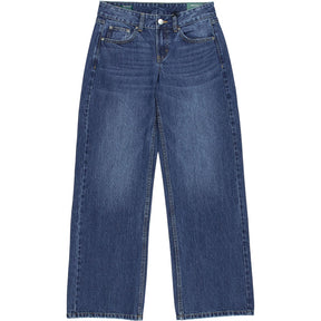Pull & Bear Blue Stranger Things Straight Jeans