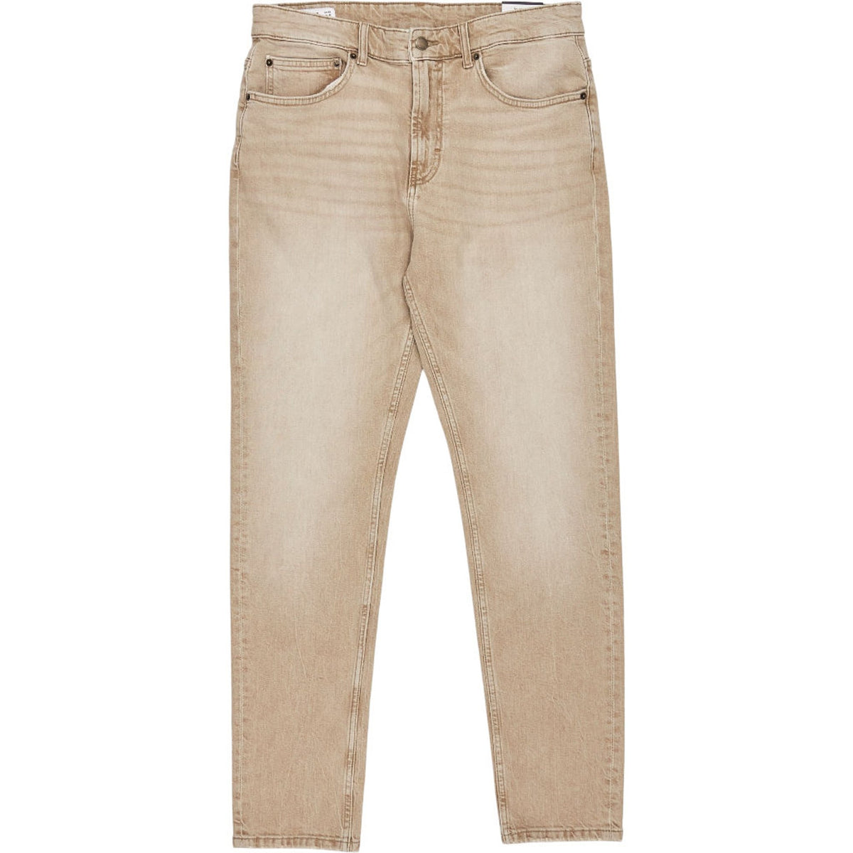 Pull & Bear Beige Slim Fit Jeans