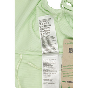 Tommy Jeans Green Drawstring Halter Top