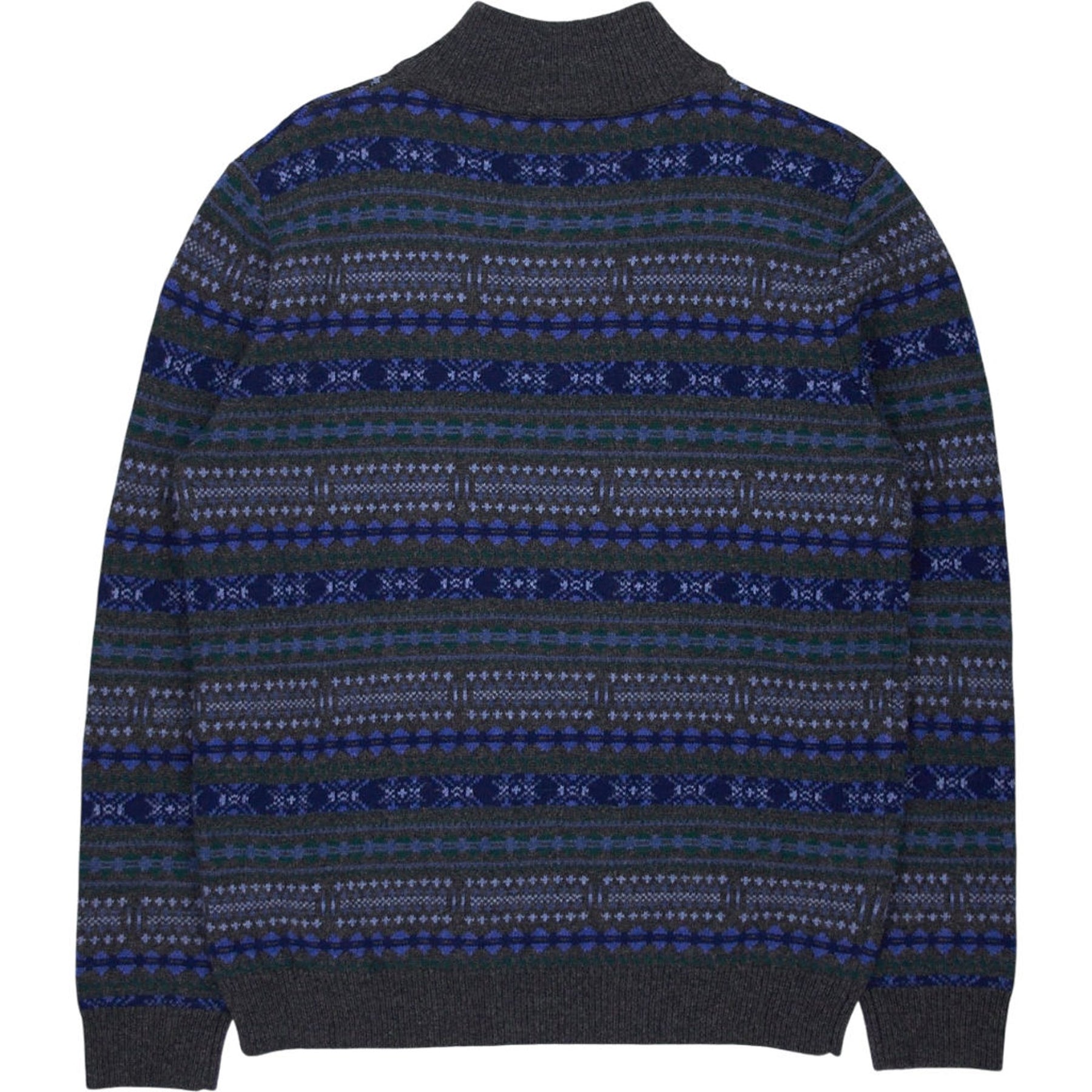 Beaufort & Blake Grey Fair Isle Jumper