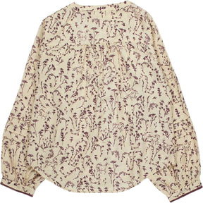 Beaufort & Blake Cream Floral Blouse