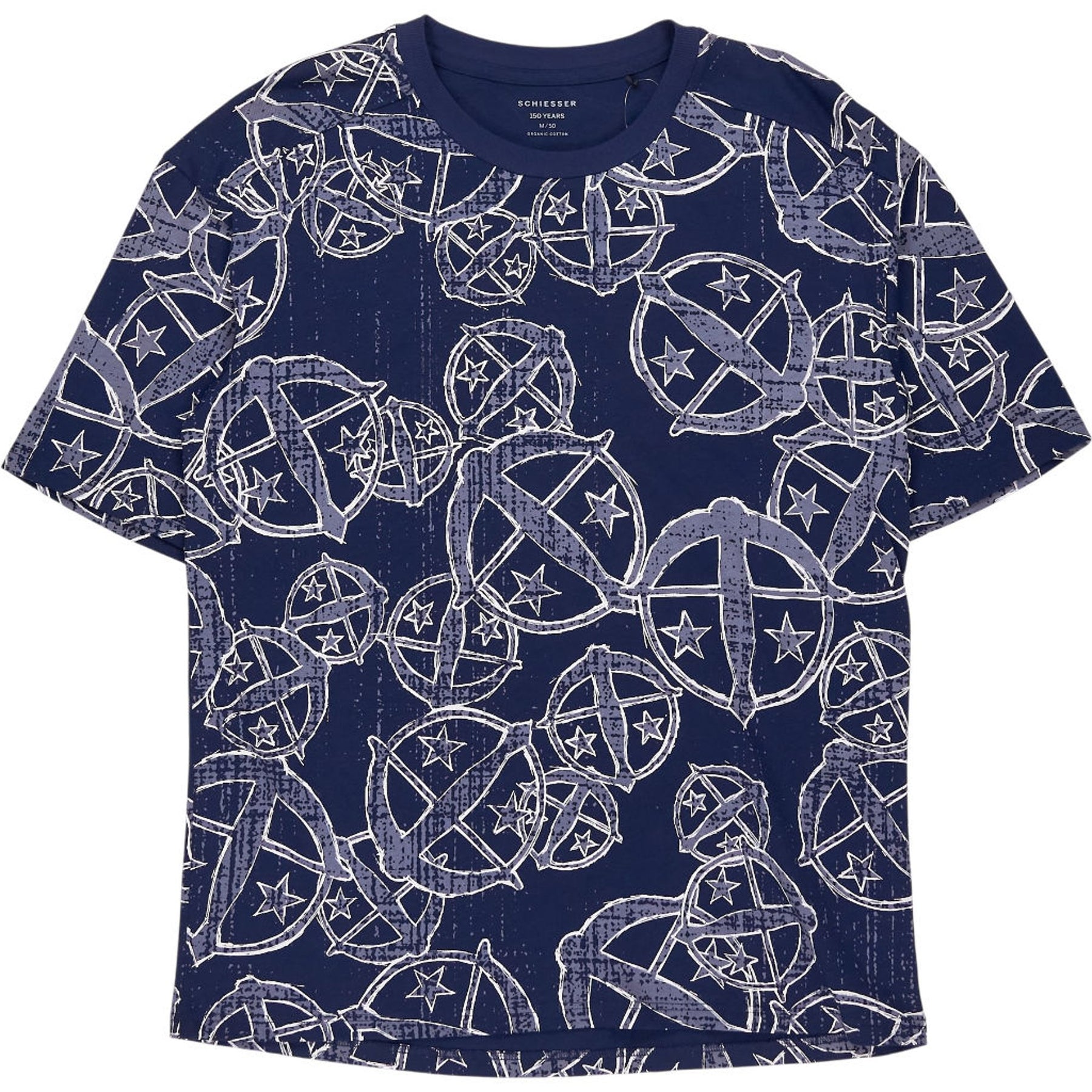 Schiesser Blue Star T-Shirt Organic Cotton