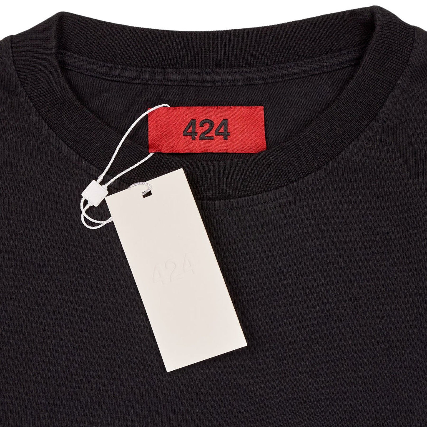 424 Black Long Sleeve T-Shirt