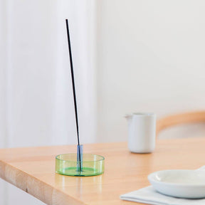 Duo Tone Glass Incense Holder - 2 designs