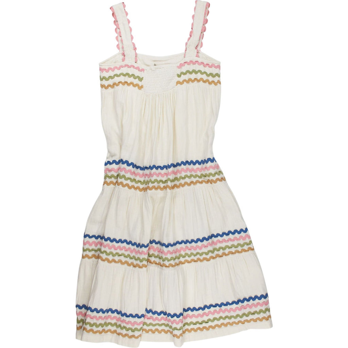 Wyse Multicolour Ric Rac Dress