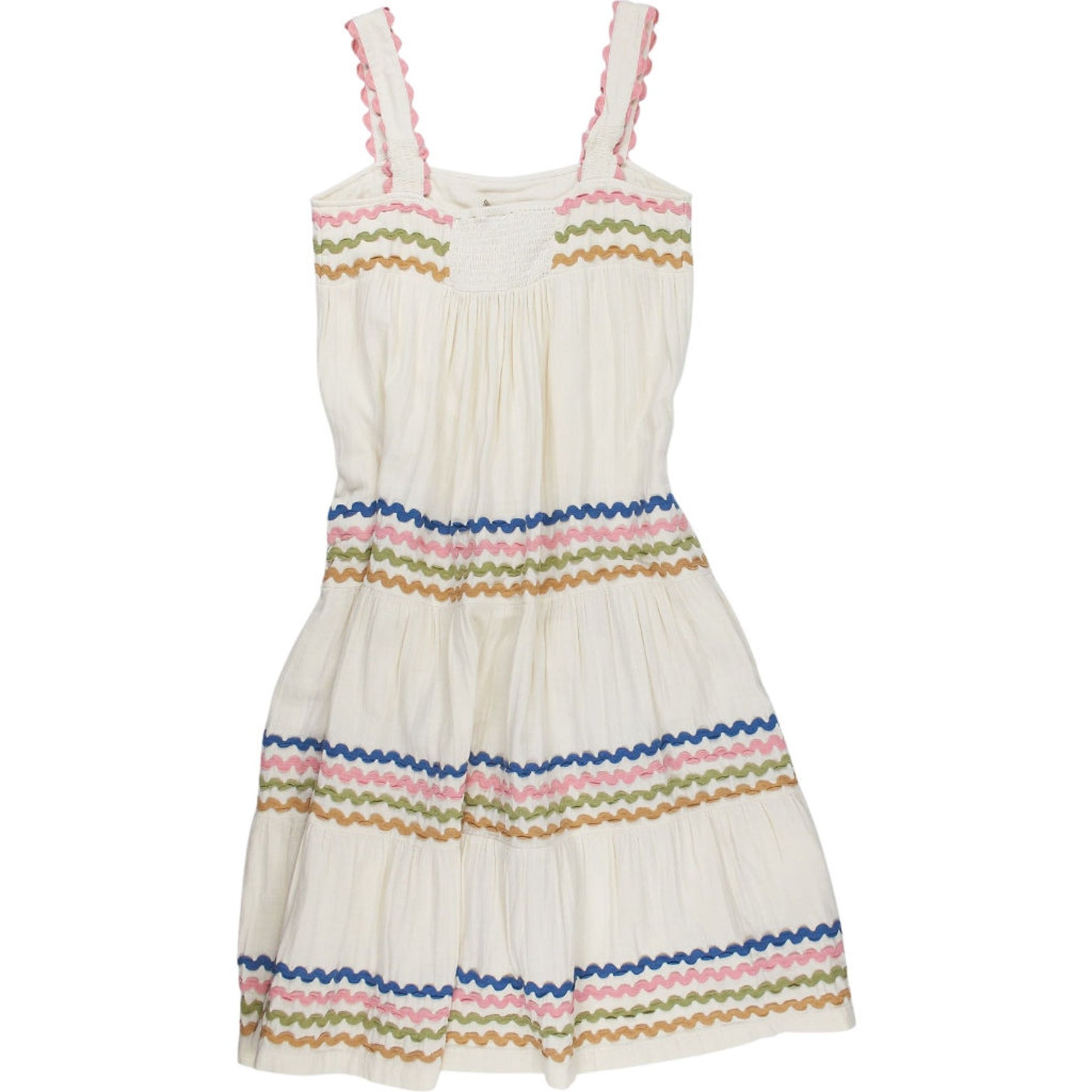 Wyse Multicolour Ric Rac Dress