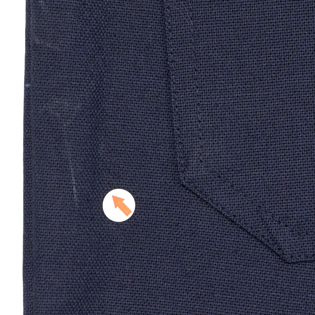 Farah Navy Hawtin Hopsack Trousers