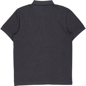 Farah Washed Black Marl Cunningham Polo Shirt