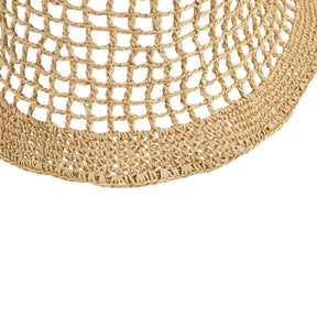 Calvin Klein Beige Holiday Crochet Hat