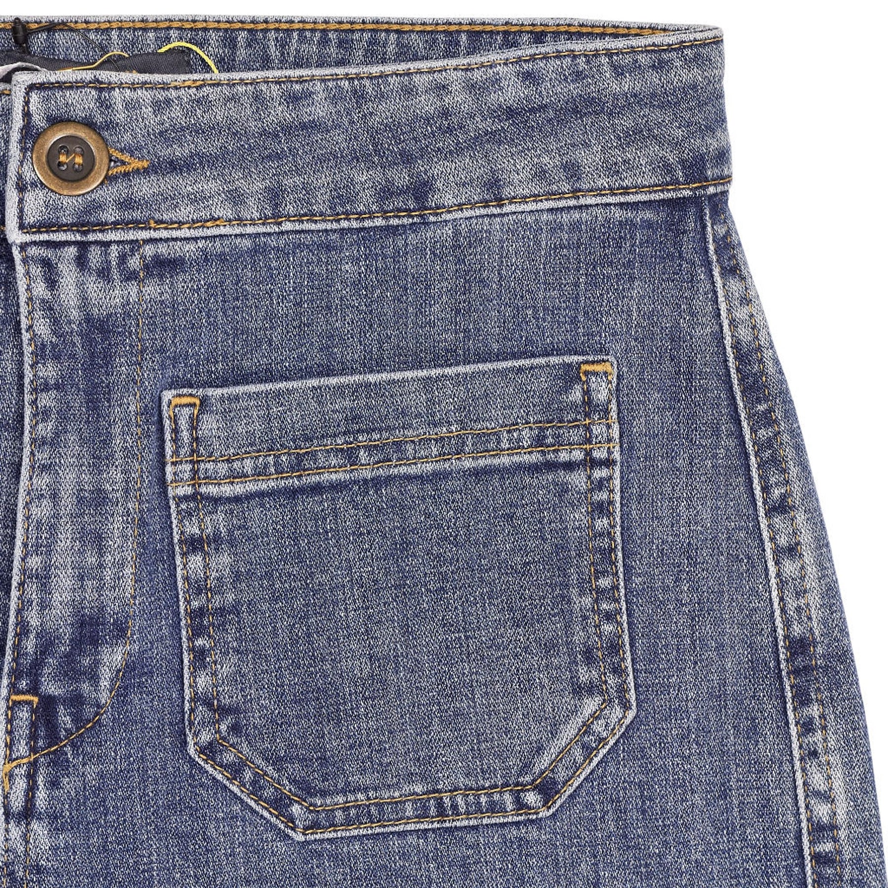 Wyse London Blue Allie Denim Shorts