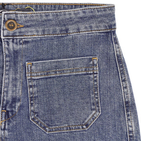 Wyse London Blue Allie Denim Shorts