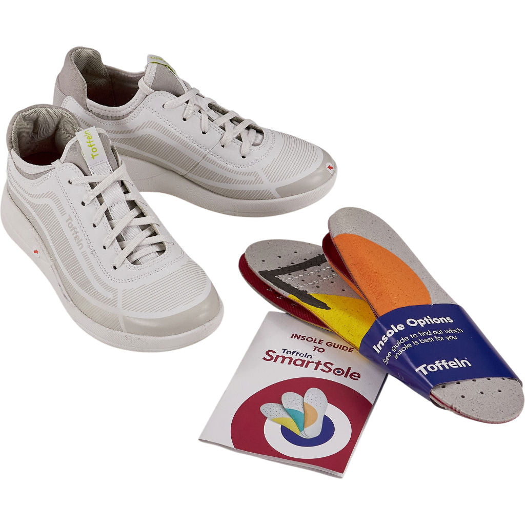 Toffeln White SmartSole Trainers
