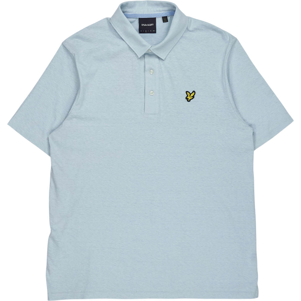 Lyle & Scott Blue Cotton Polo Shirt