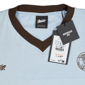 Pull & Bear Light Blue Oversize Fit Jersey