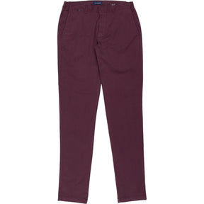 Mr Marvis Burgundy The Longs Trousers