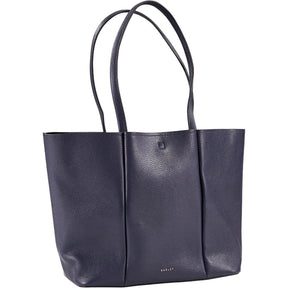 Radley Blue Leather Tote Bag