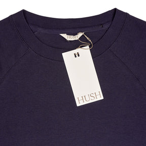Hush Navy Matilda Cotton Raglan Top