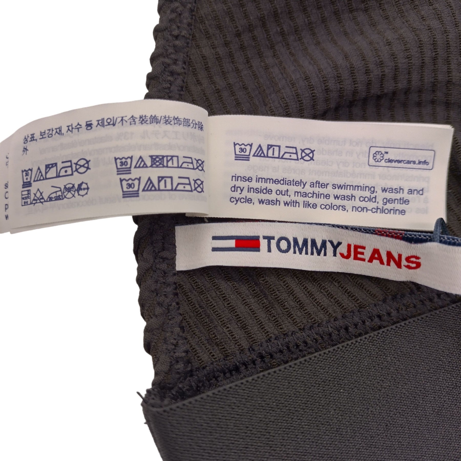 Tommy Jeans Black Bikini