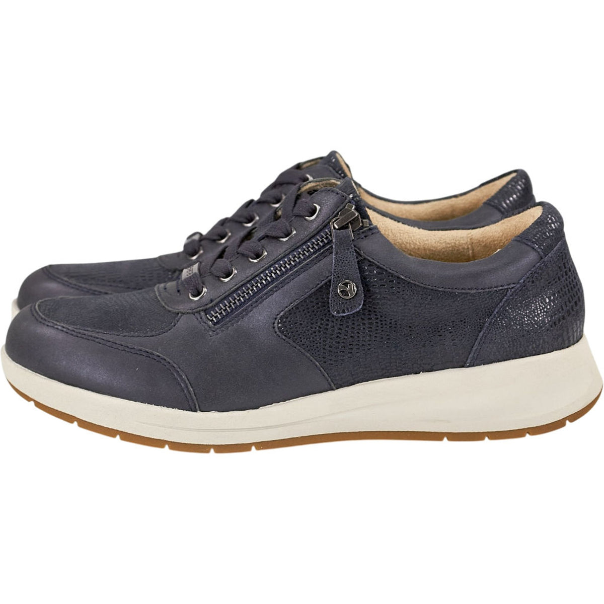 Revere Navy Casual Sneakers