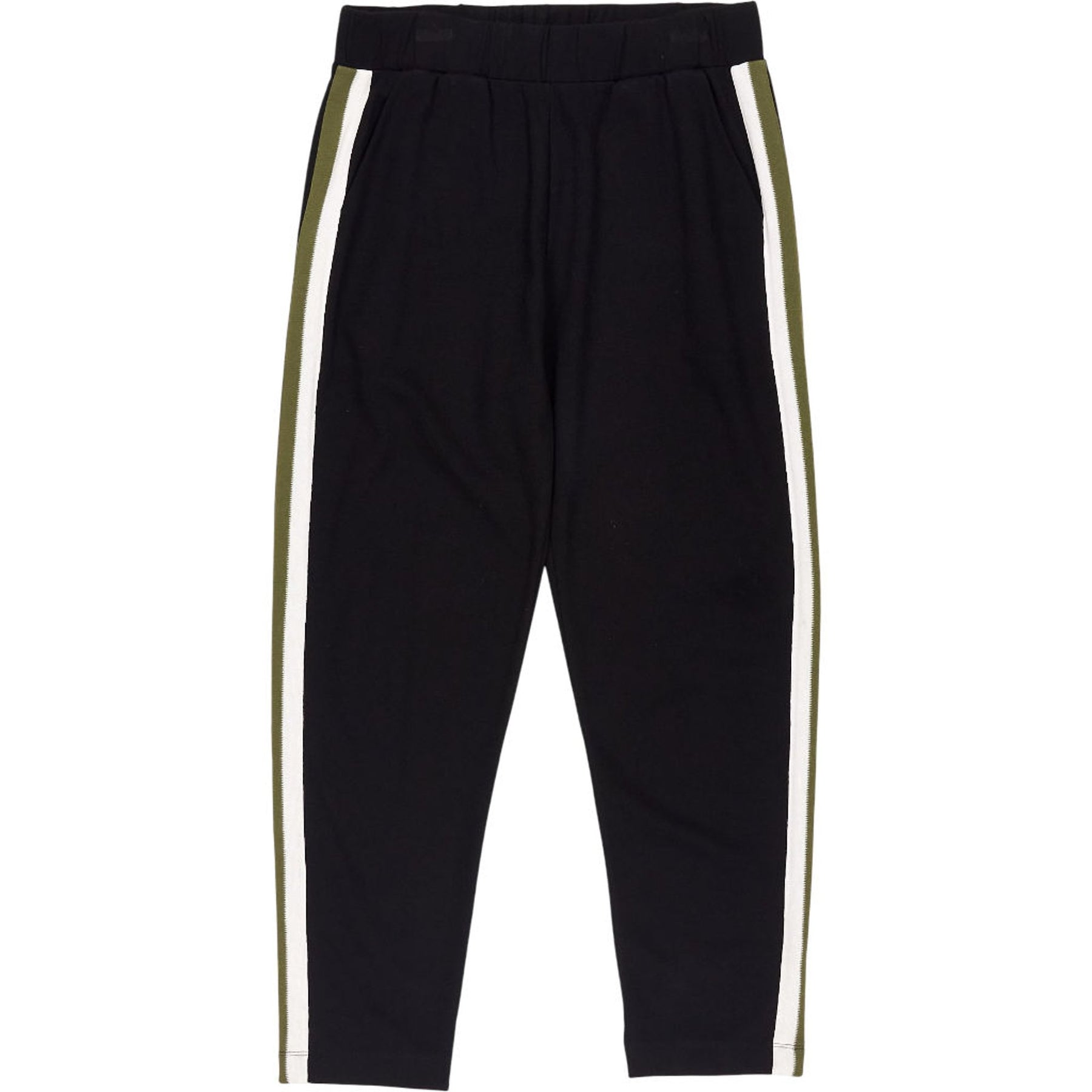 Baukjen Black Jay Striped Joggers