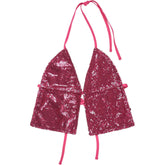 Motel Pink Sequin Runita Top