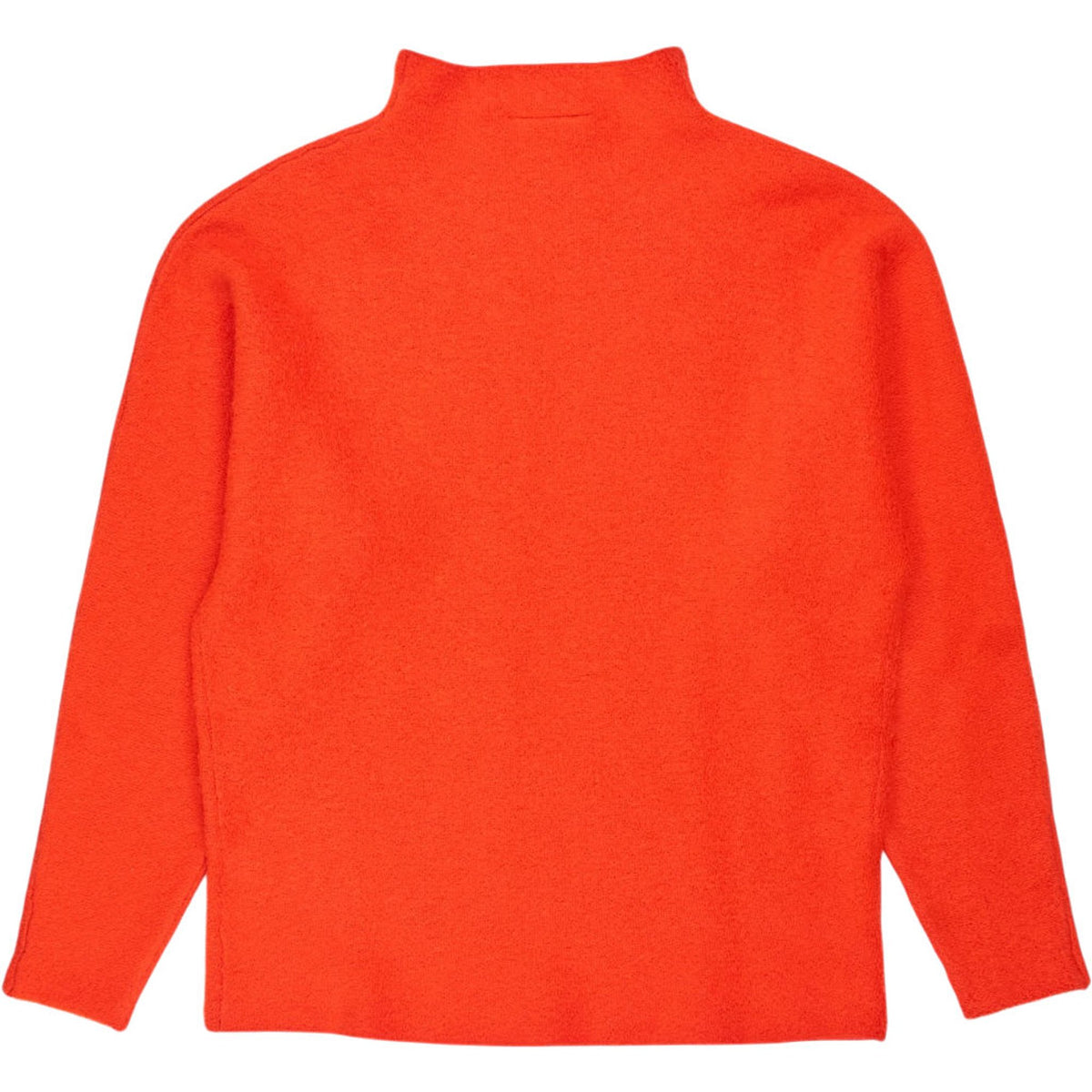 Lacoste Orange Mock Neck Jumper