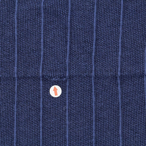 Hamilton and Hare Navy Striped Robe