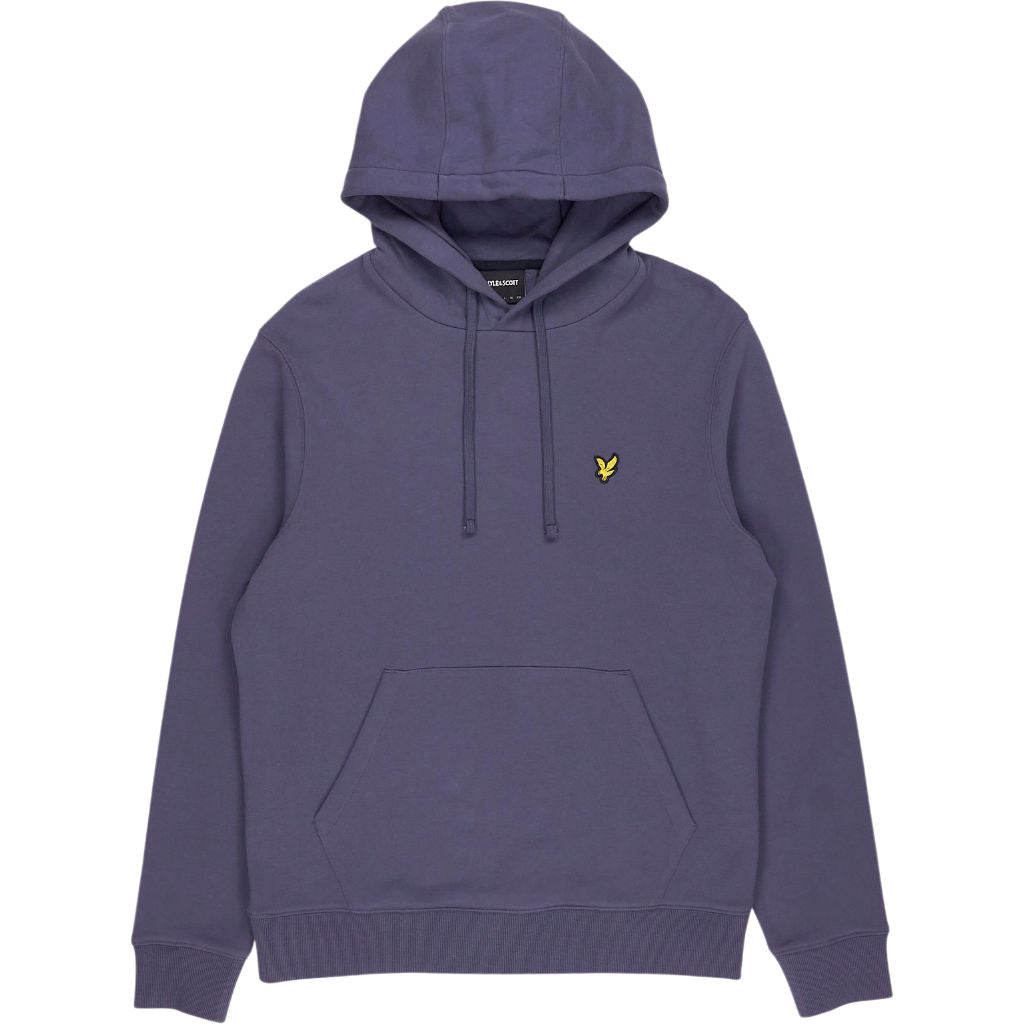 Lyle & Scott Aubergine Purple Logo Hoodie