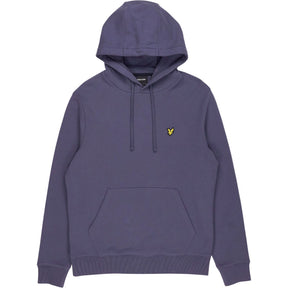 Lyle & Scott Aubergine Purple Logo Hoodie