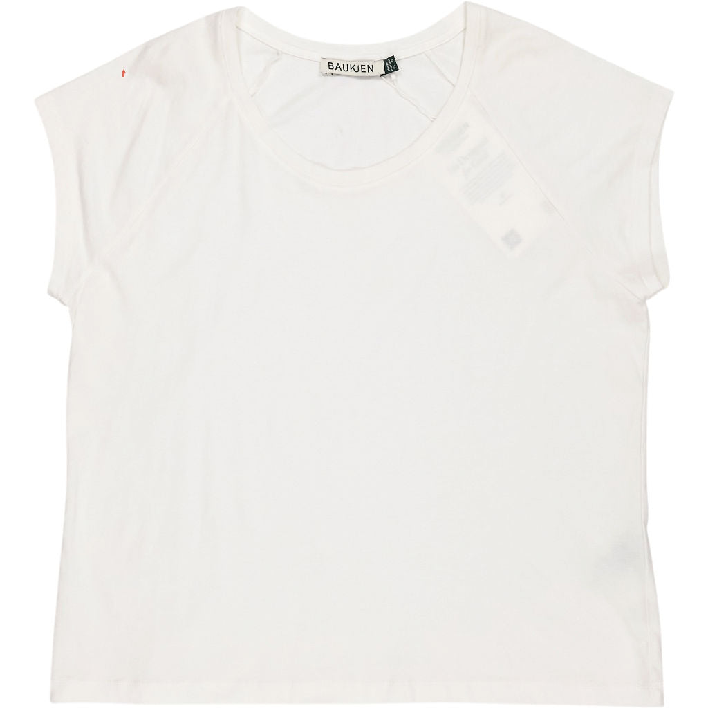 Baukjen White Catherine Organic Cotton Tee