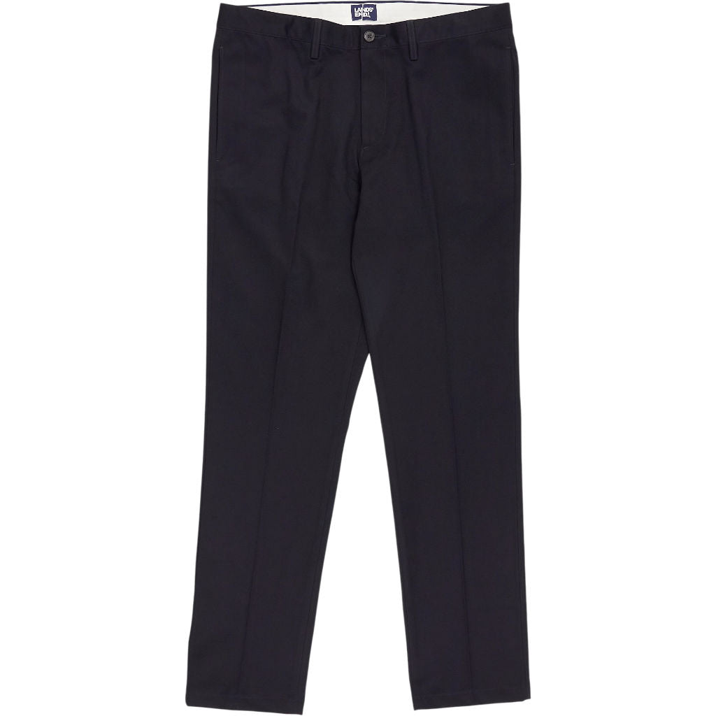 Lands' End Black Straight Fit Trousers